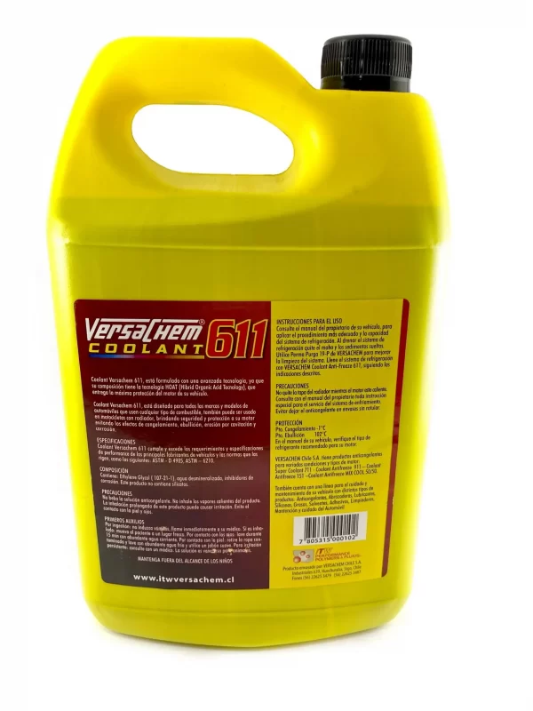 Anticongelante Verde 611 1% – Versachem - Imagen 2
