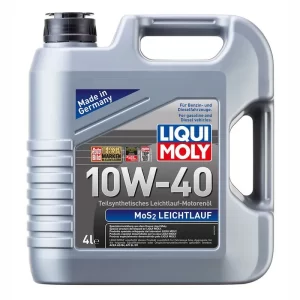 Aceite Liqui Moly 10w-40 MoS2 Leichtlauf, 4Lt
