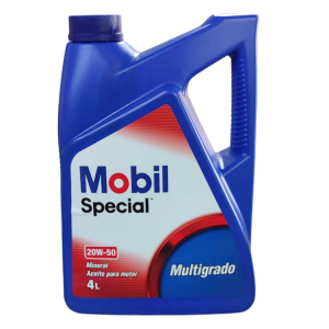 Aceite Mobil Special 20w-50, 4Lt