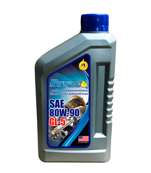 ACEITE BRRACO 80W-90 1LT