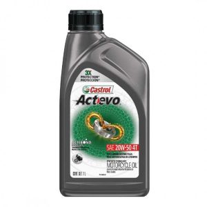 Aceite Castrol Actevo 4T 20W-50, 1LT