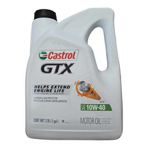 Aceite Castrol GTX 10W-40, 4LT