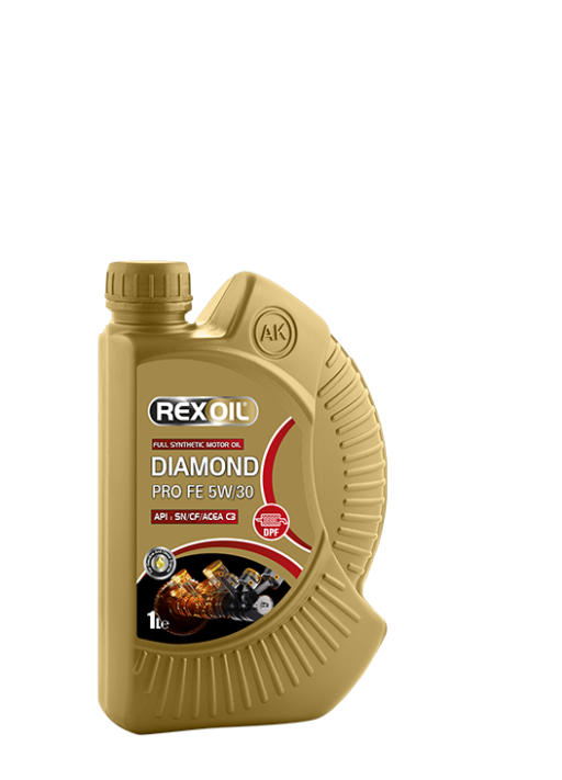 Aceite Rexoil Diamonds 5W-30 DPF, 1LT (Gasolina, Diesel DPF)